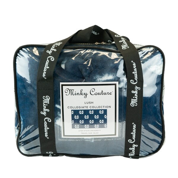 Minky Couture U-State Aggies Lush Blanket